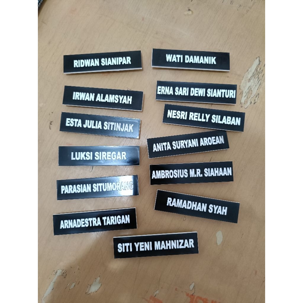 KSTUFF NAME TAG อะคริลิค MAGNET / EMPLOYEE NAME TAG