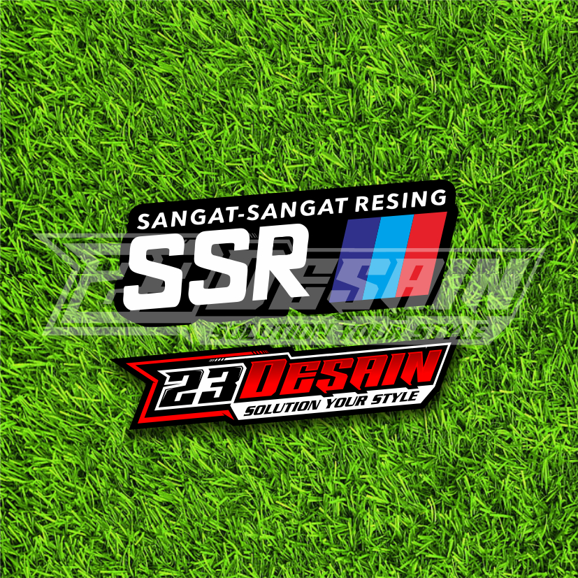 สติ๊กเกอร์ SSR VERY RESING