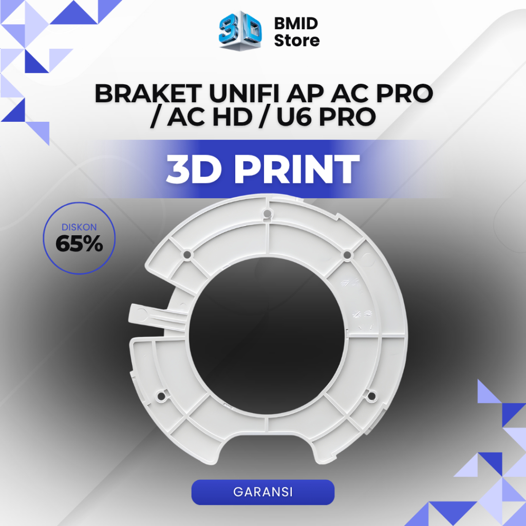 Unifi AP AC Pro / AC HD / U6 Pro Bracket – ดีไซน์ดั้งเดิมพิมพ์ 3 มิติ ความแม่นยําและแข็งแกร่ง