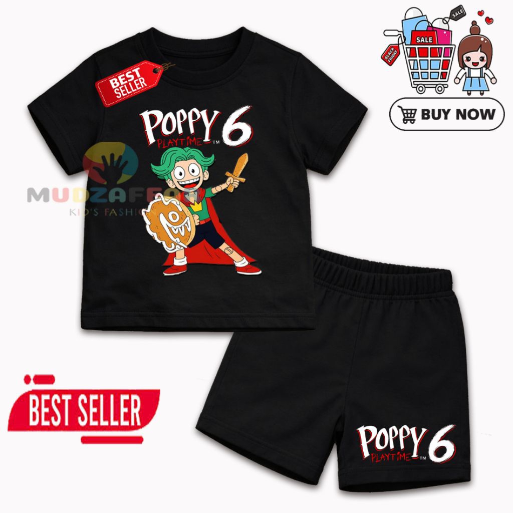 RORY LOVECAPE POPPY PLAYTIME 6 เสื้อยืด CHILDRENS POPPY PLAYTIME CHAPTER 6 RORY REDCAPE