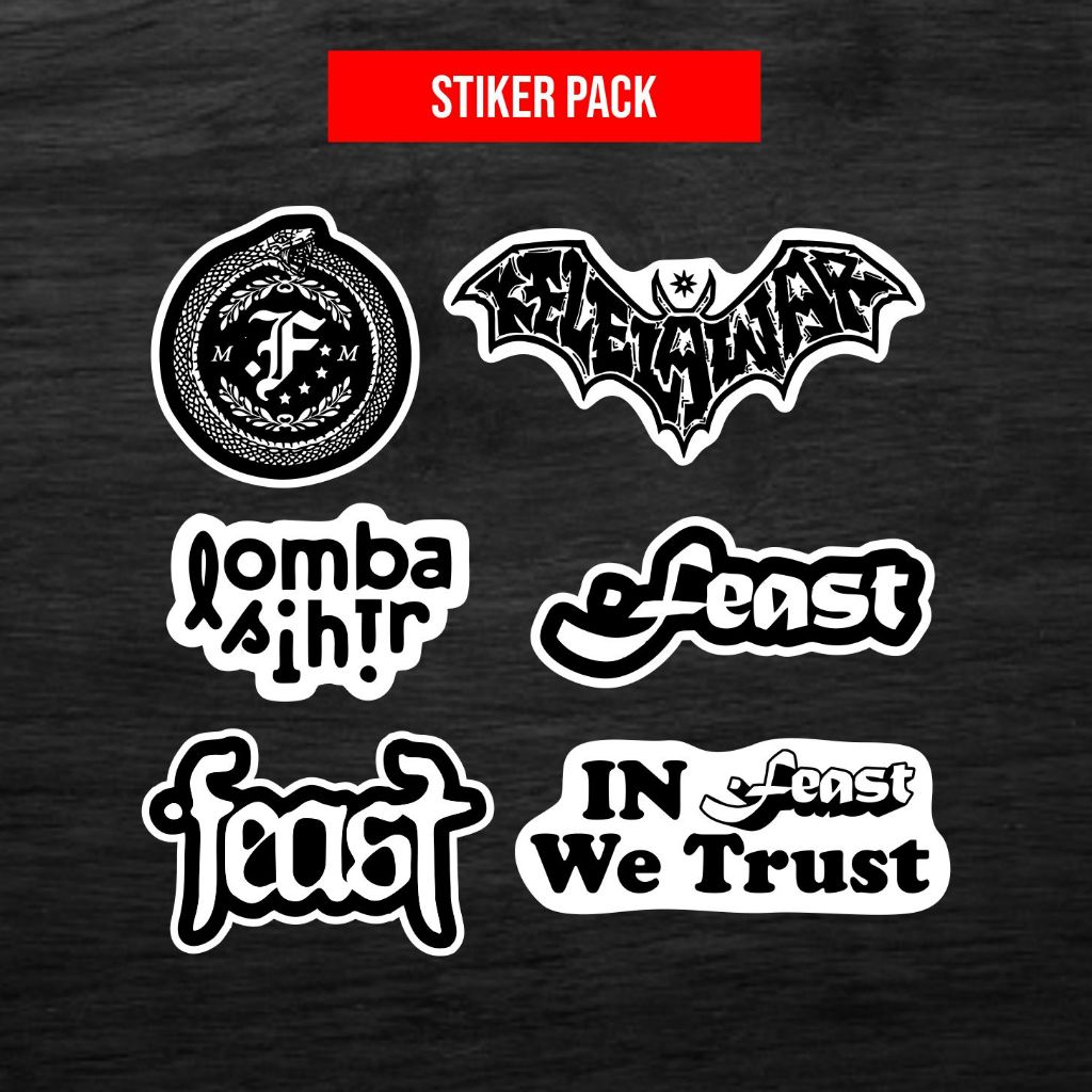 [ STICKER PACK ] การแข่งขันเวทมนตร์ Hendia Feast Kelewar ใน Feast We Trust