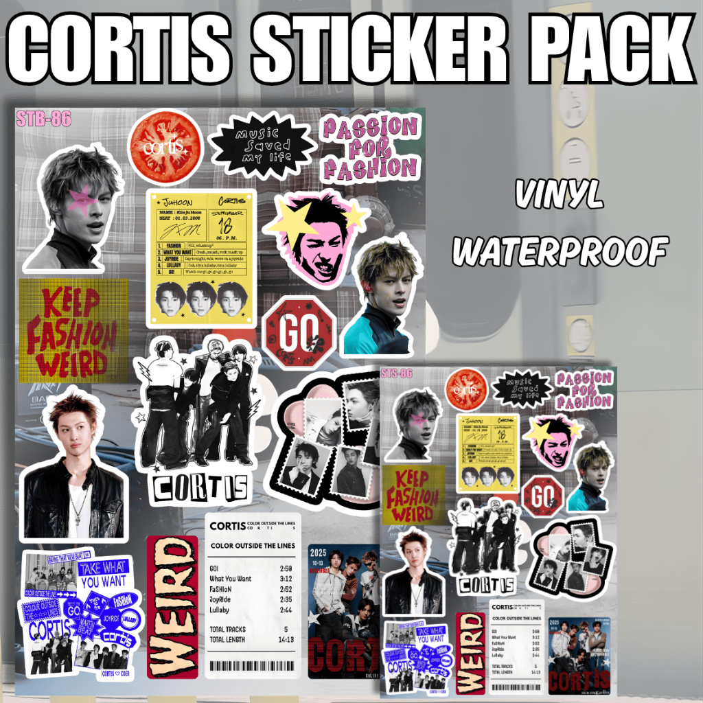 Cortis สติกเกอร์ไวนิล Matte Edition ความงาม Kpop