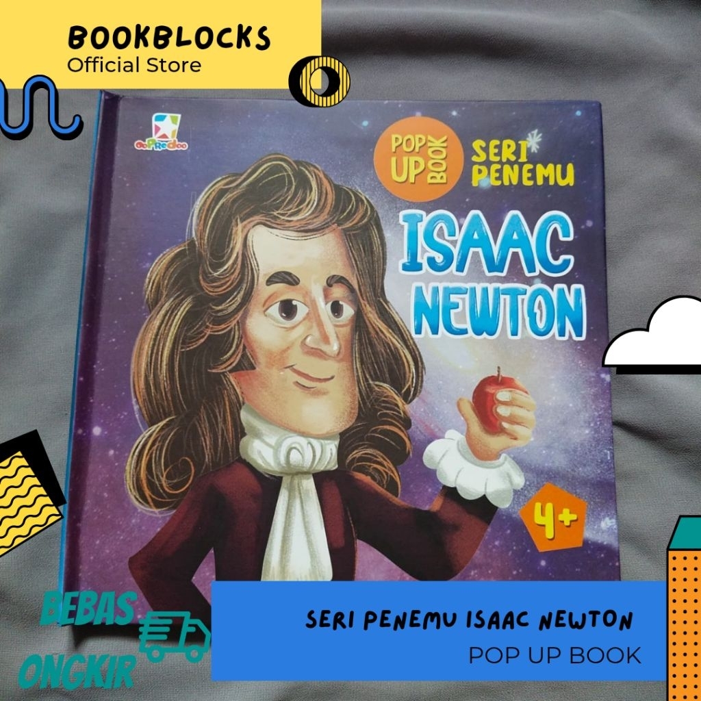 CHILDRENS POP UP BOOK SERIES ISAAC NEWTON