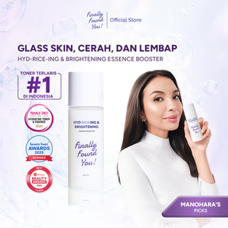 [Manohara's Pick] Finally Found You! HYDRICEING & BRIGHTENING Essence Booster - Serum Infused Toner Untuk Semua Jenis Kulit 100mL