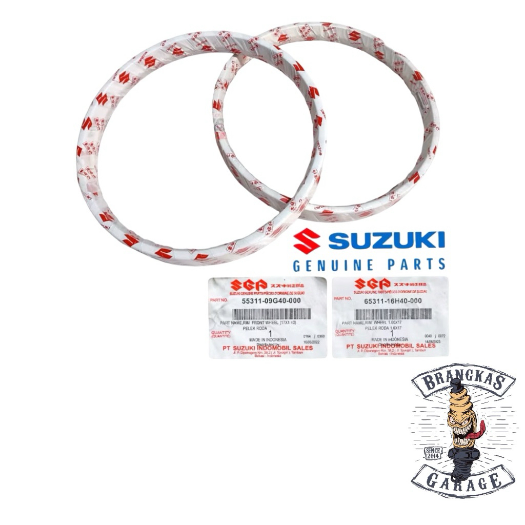 Original Suzuki Motorcycle Rims Ring 17 ขอบซี่ลวดเดิม SGP 17x140 สําหรับรถจักรยานยนต์ Underbone