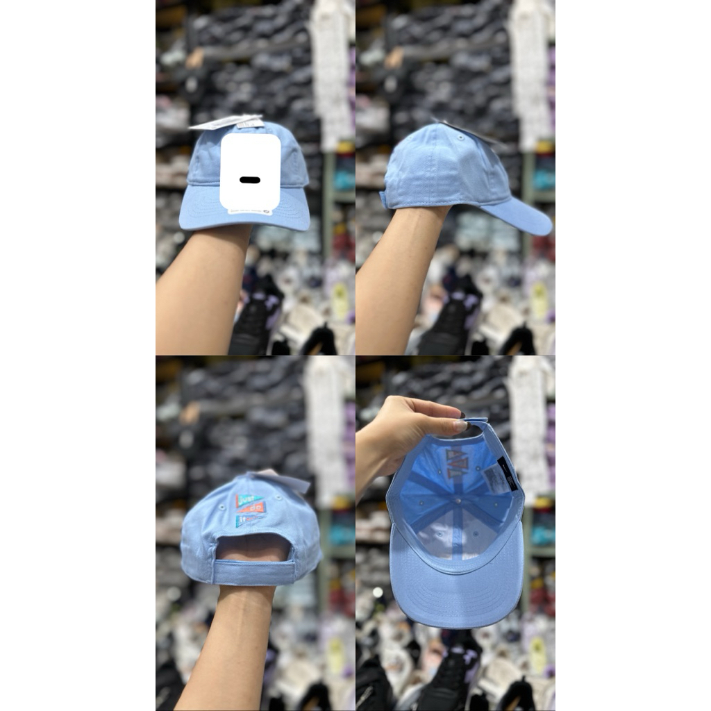 หมวก UNISEX CHILDRENS NAN E1D1 CLUB CAPS 9C6 หมวกสีน้ําเงินดั้งเดิม