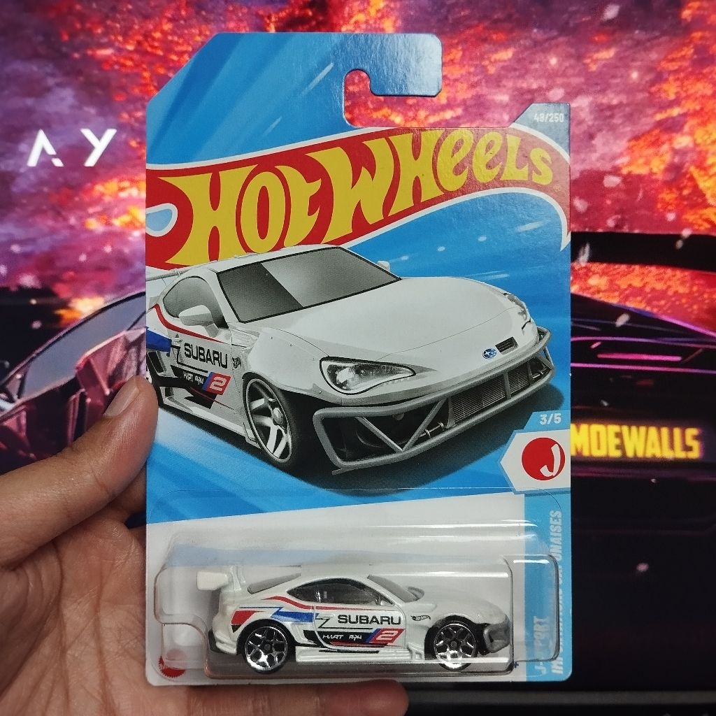 ล้อร้อน Subaru BRZ WHITE