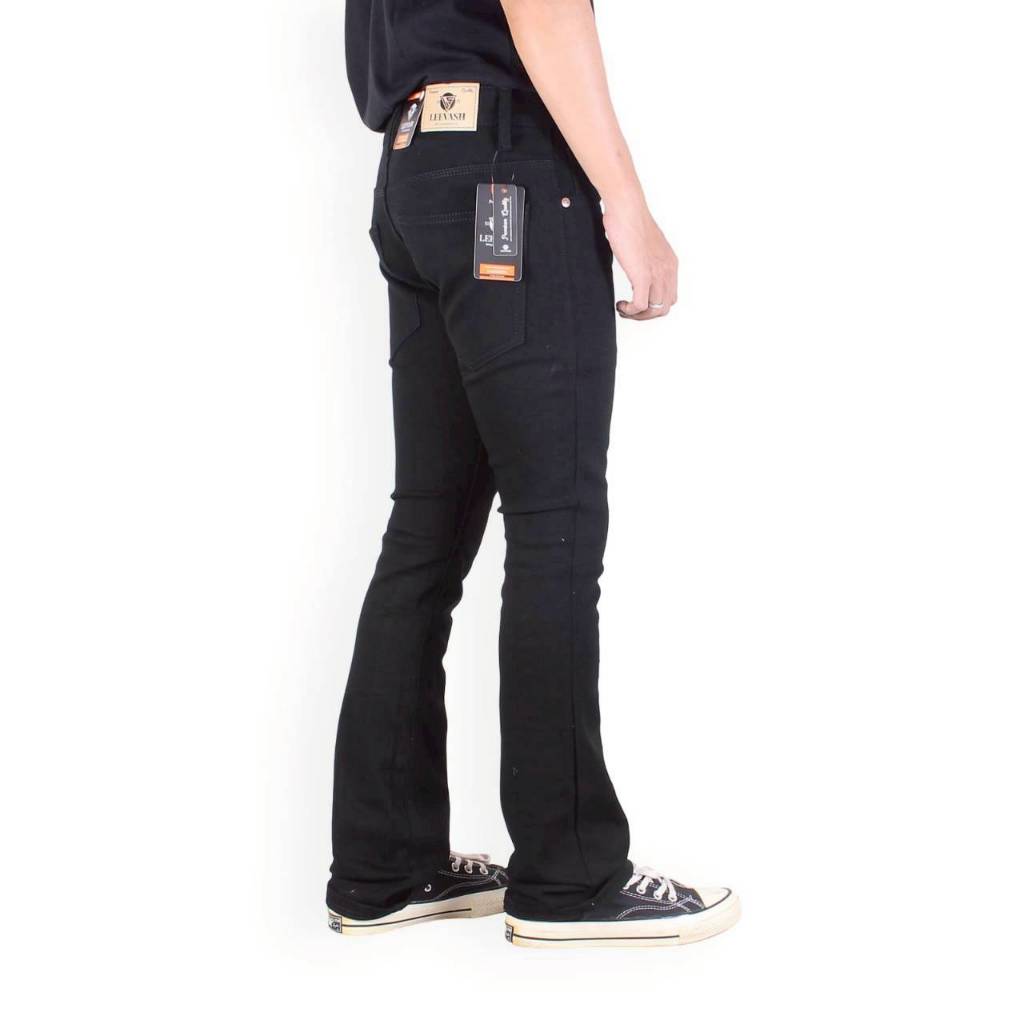 EVA JEANS NAOMI CUTBRAY JEANS สําหรับผู้ชายและผู้หญิง | กางเกง NAOMI BLACK CUTBRAY