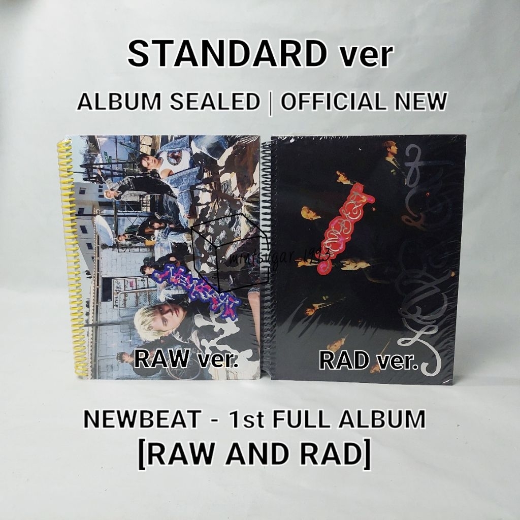 [ OFFICIAL READY SEALED ] NEWBEAT - อัลบั้มเต็มที่ 1 [ RAW AND RAD ] ( Random Ver. | RAW เวอร์ชั่น |