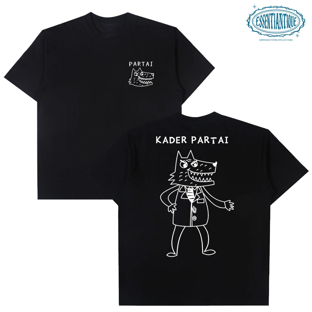 เสื้อยืด KATUN Iksan Scooter "Kader Party" วัสดุผ้าฝ้ายหวีดีไซน์คุณภาพ unisex - 197