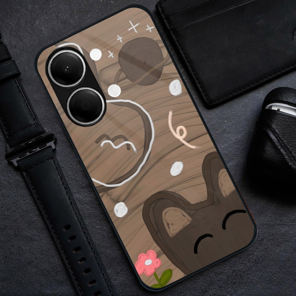 HP เคสโทรศัพท์ Vivo Y05 ล่าสุด [BSG-34] - เคสโทรศัพท์ Vivo Y05 ล่าสุด - เคสกระจก Vivo Y05 - เคสเคลือ