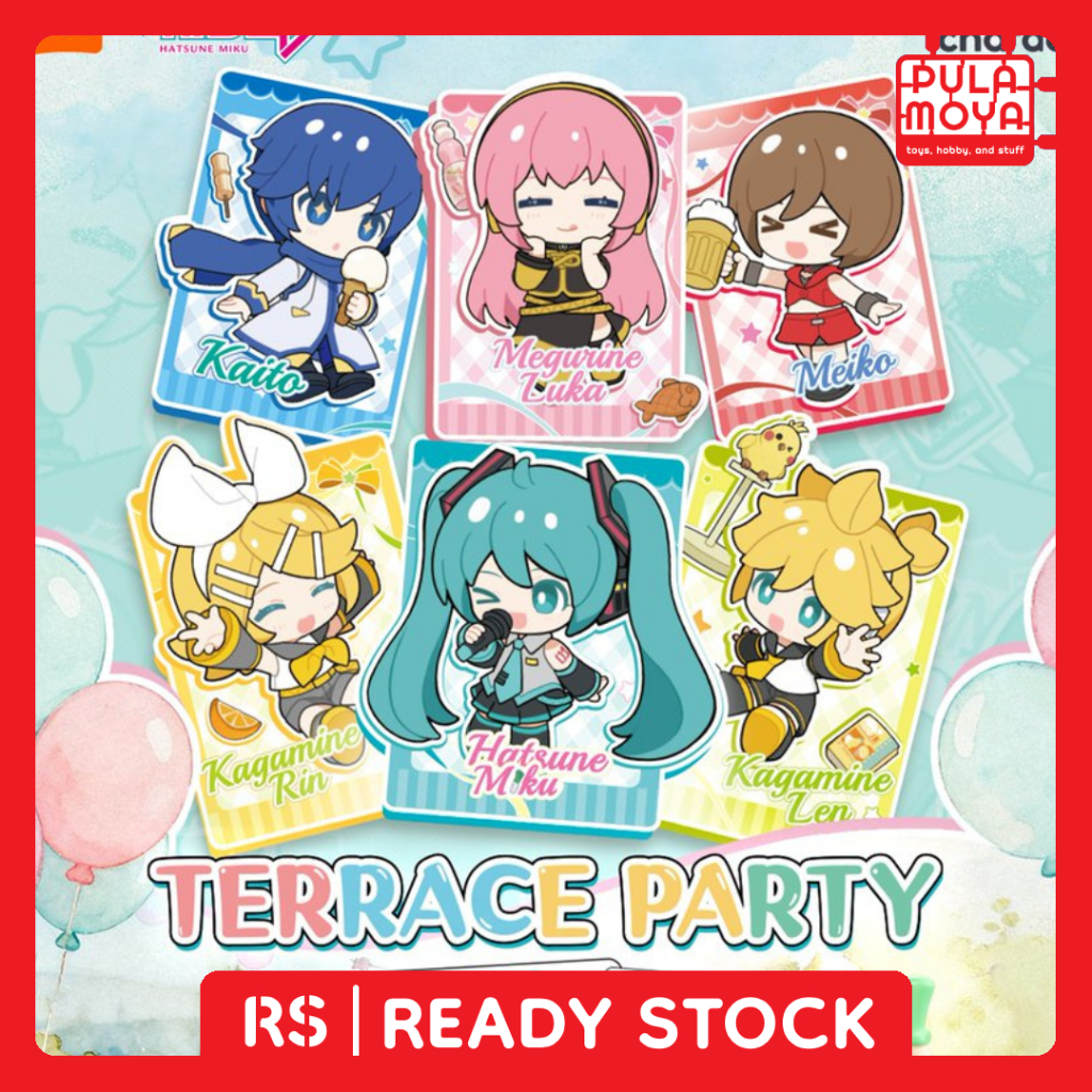 Hatsune Miku VB01 Blockees - Terrace Party - Blind Box - Action Figure - Pulamoya - Vocaloid - Kagam