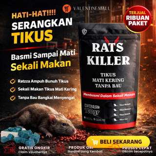 Obat Racun Tikus Ampuh Mati Kering Tidak Bau Perangkap Pembasi Pengusir Hama