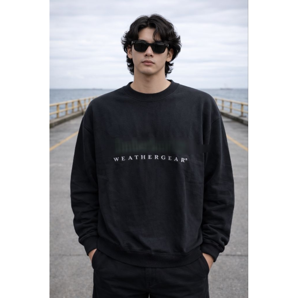 (Vtg) เสื้อยืดคอกลม/สเวตเตอร์ T**BERLAND 0R1 ไซส์ L over fit XL (P73 x L62)