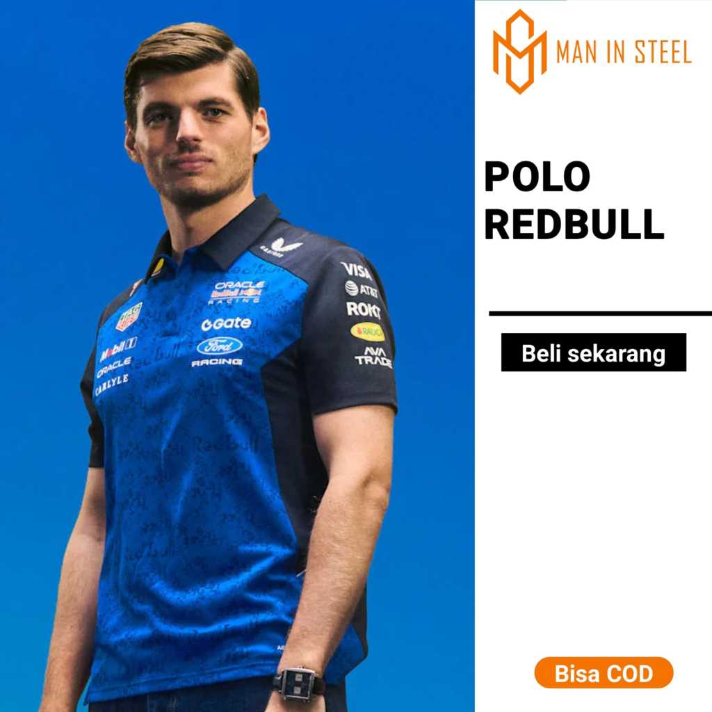 Motorsport F1 Redbull Formula one 2026 เสื้อโปโลแข่งวัสดุพรีเมี่ยม