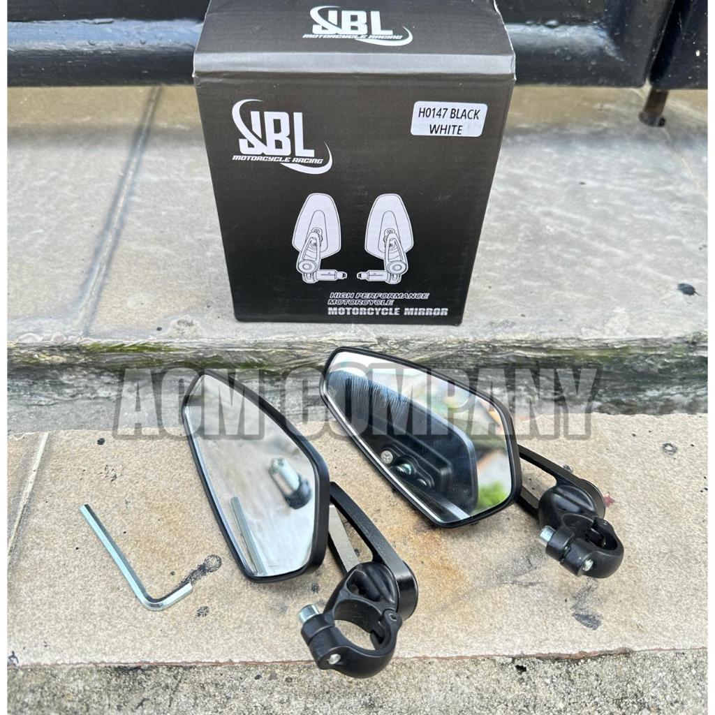 SUPERMOTO CROSS MIRROR OVAL VARIATION CLEAR GLASS CFR KLX WR KTM DT BF ETC UNIVERSAL HANDLEBAR CLIP