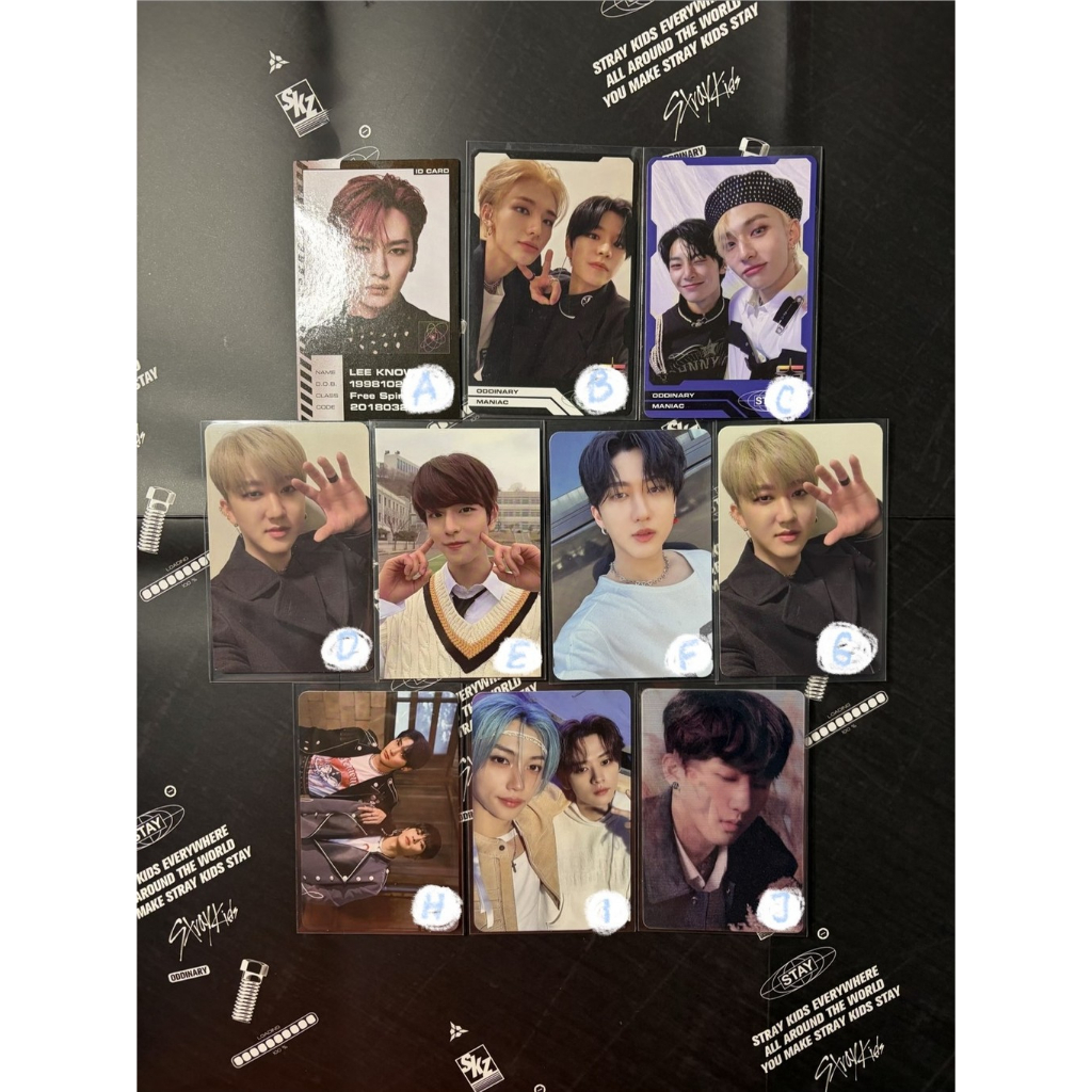 [READY INA] PHOCARD OFFICIAL STRAY KIDS LEE KNOW UNIT
