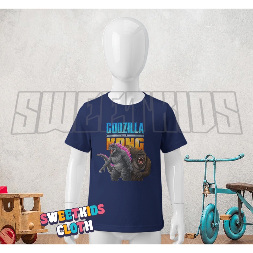 เสื้อยืด Godzilla vs Kong Kids / Godzilla vs Kingkong Kids Top