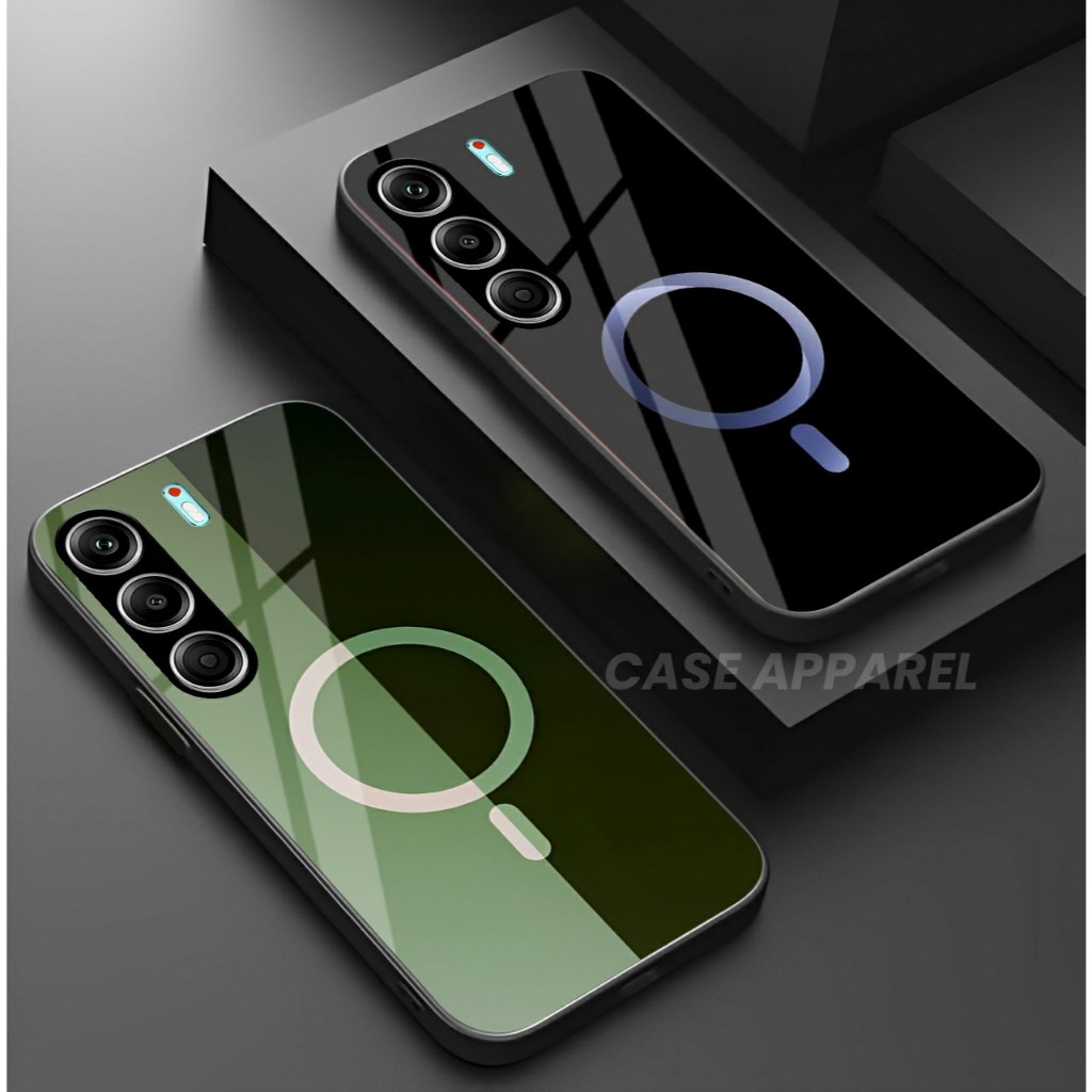 เคส Tecno Camon 40 - Tecno Camon 40 Pro Glass Softcase - Tecno Camon 40 Glass Softcase - GC 243