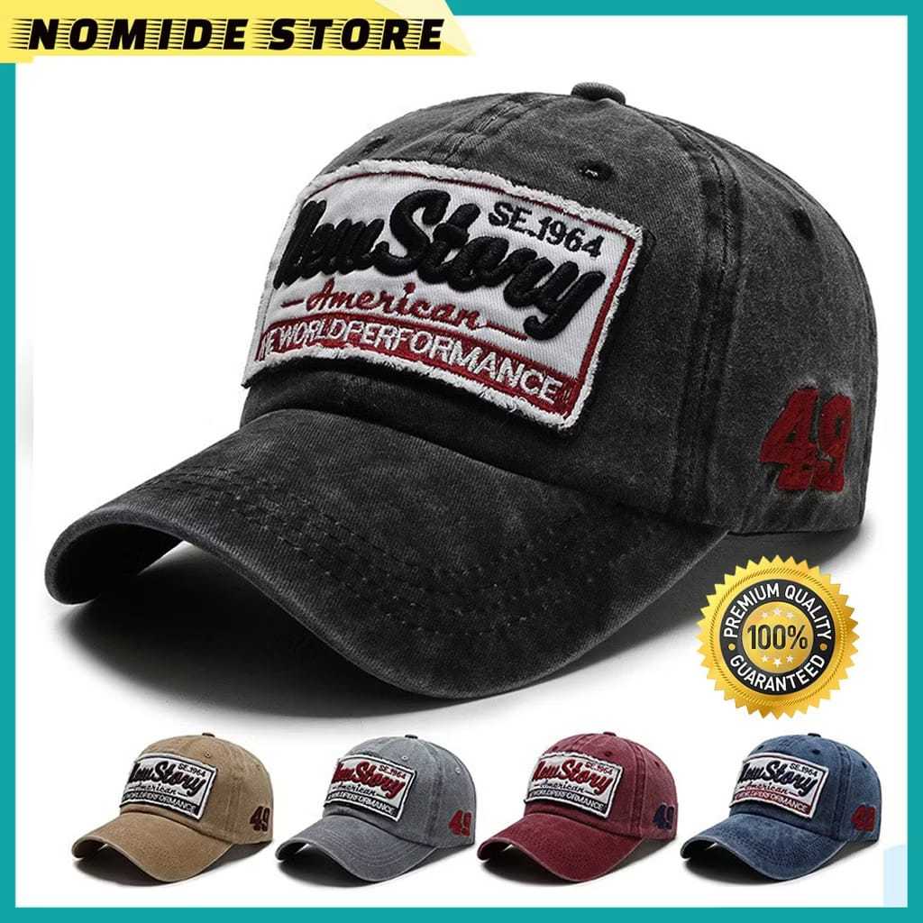 PREMIUM BASEBALL HAT NEW STORY 1964 UNISEX นําเข้าหมวกผู้ชายผู้หญิง NEW STORY 1964