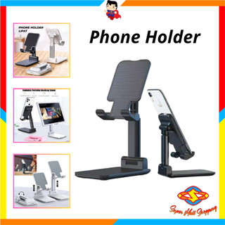 SMS Phone Holder Stand HP Universal Cermin Lipat Liftable Tablet Mobile Phone Stand Holder
