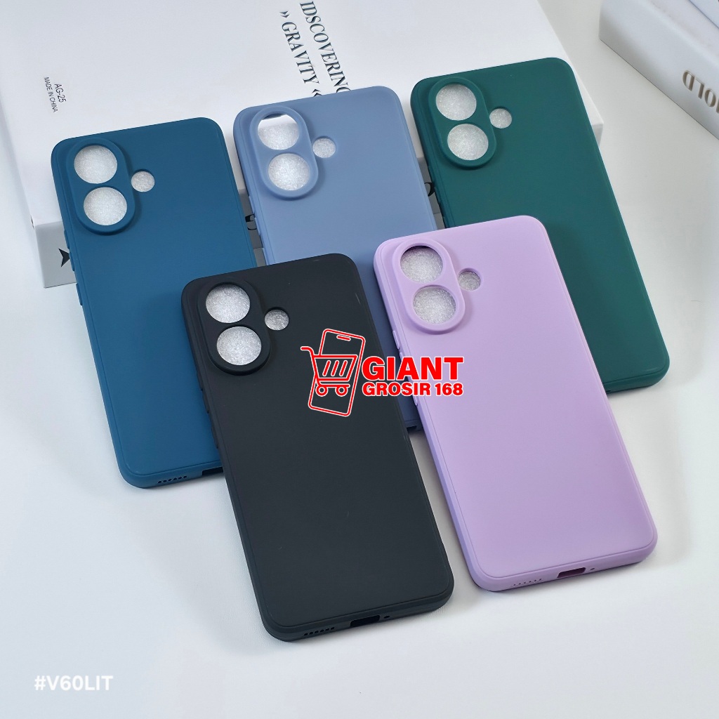 VIVO V60 LITE VIVO V60 5G กรณี MACAROON SQUARE LIQUID CASE VIVO V60 LITE VIVO V60 5G MS-1