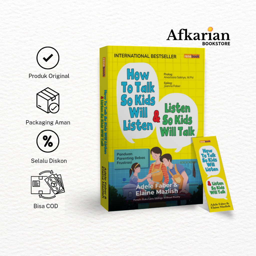 How to Talk So Kids Will Listen & Listen So Kids Will Talk Frustation-Free Parenting Guide - Reneboo
