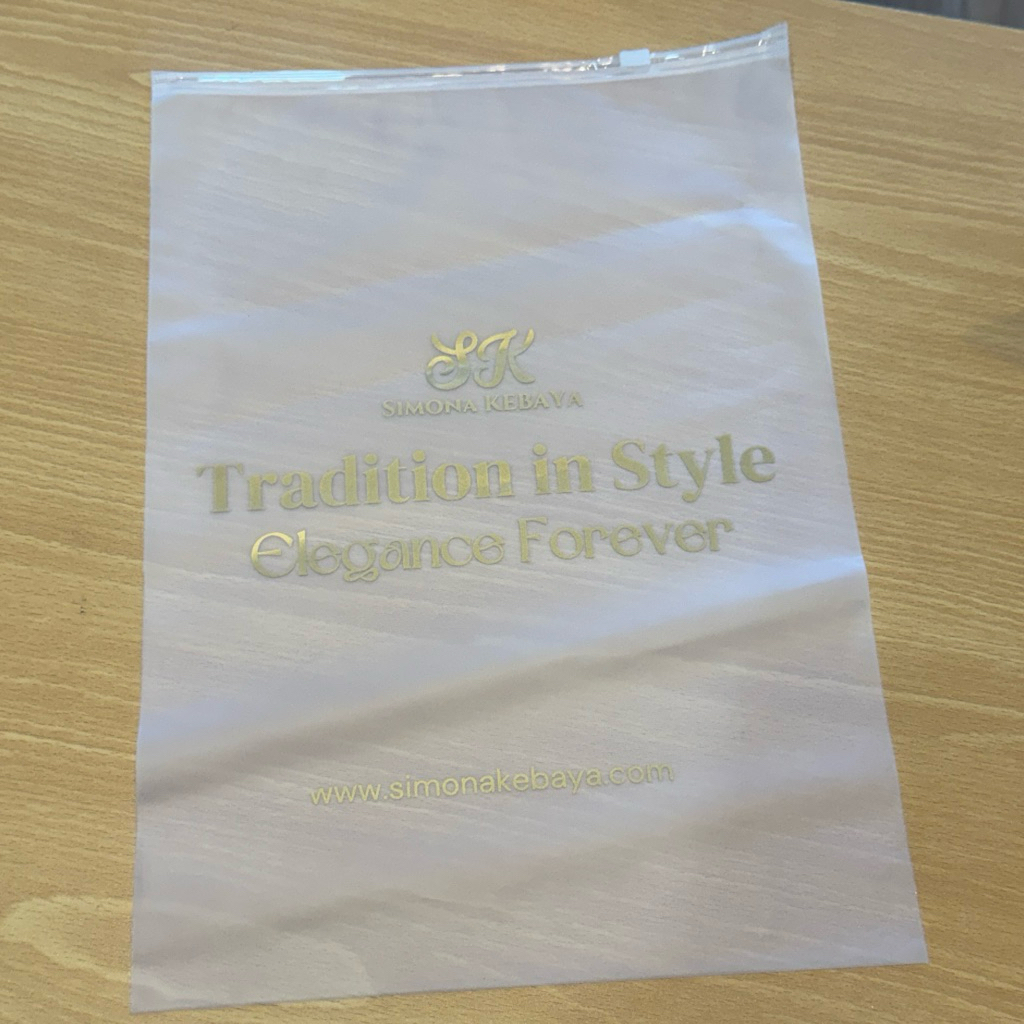 PREMIUM ZIPLOCK PACKAGING SUITABLE สําหรับของขวัญ - SIMONA KEBAYA