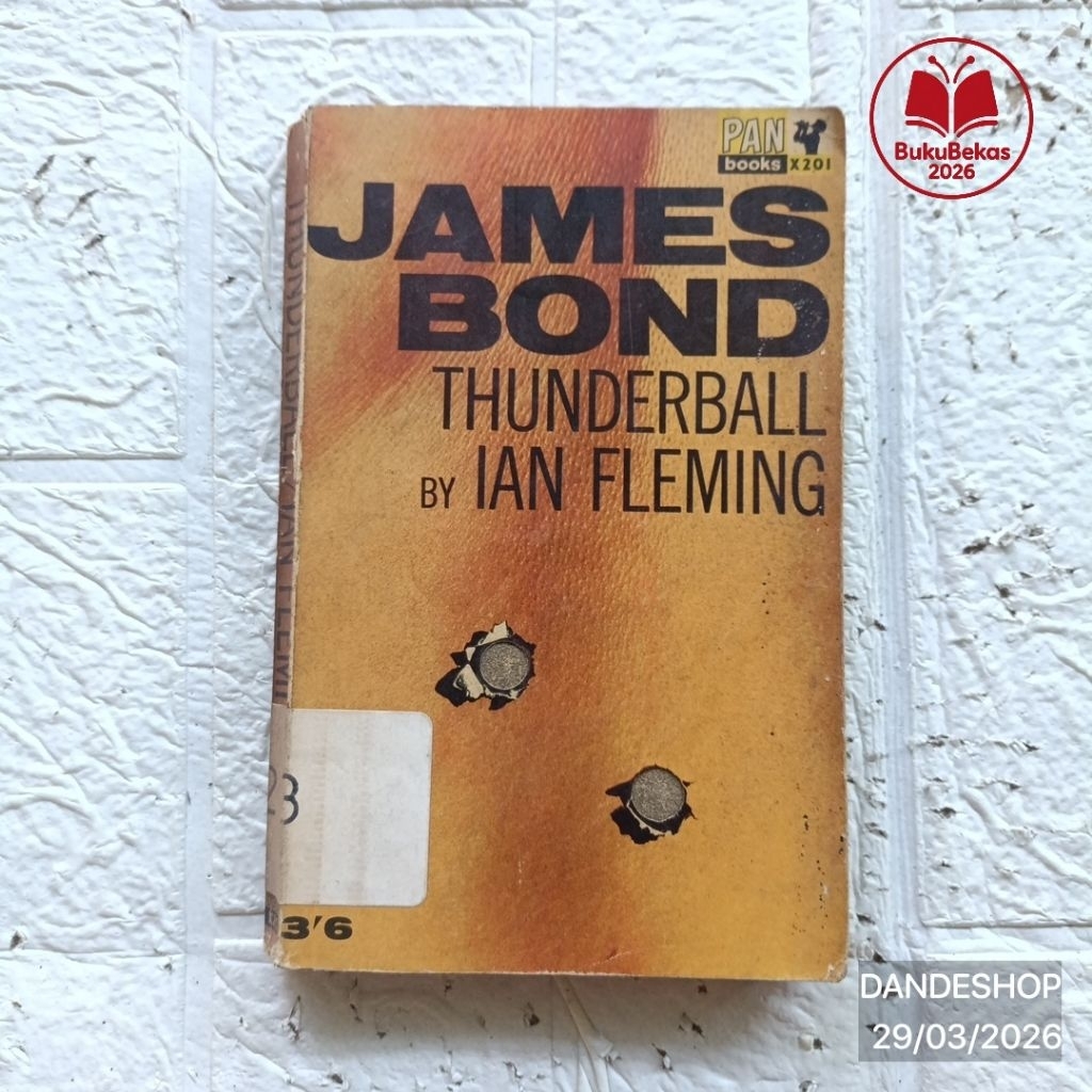(อังกฤษ) James Bond Thunderball โดย Ian Fleming - นวนิยายมือสองก่อนรัก