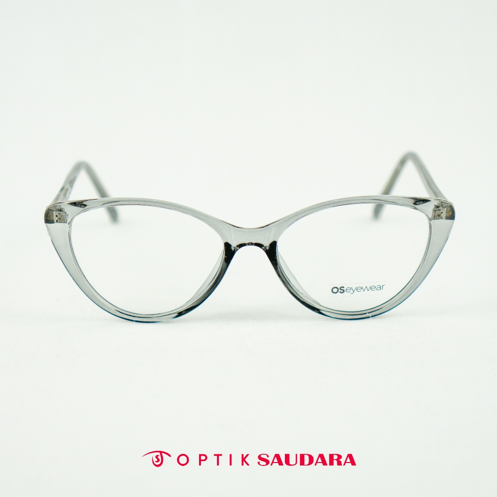 Optik Saudara - กรอบแว่นตาเกาหลี - แว่นสายตาแมว F OL AXXEL GRY 48