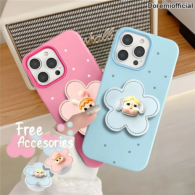 ฟรี SHOCK น่ารัก CRY BABY + REQUEST PHOTO CASE JELLY 2 IN 1 สําหรับ XIAOMI REDMI NOTE 7 8 9 10 11 12