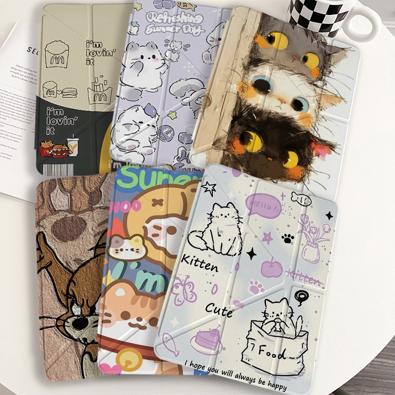 Infinix XPAD 11" เคสแท็บเล็ตหนังสือ XPAD20 11" XPAD20 Pro 12" Megapad 11" พร้อมช่องสไตลัส 3+Y