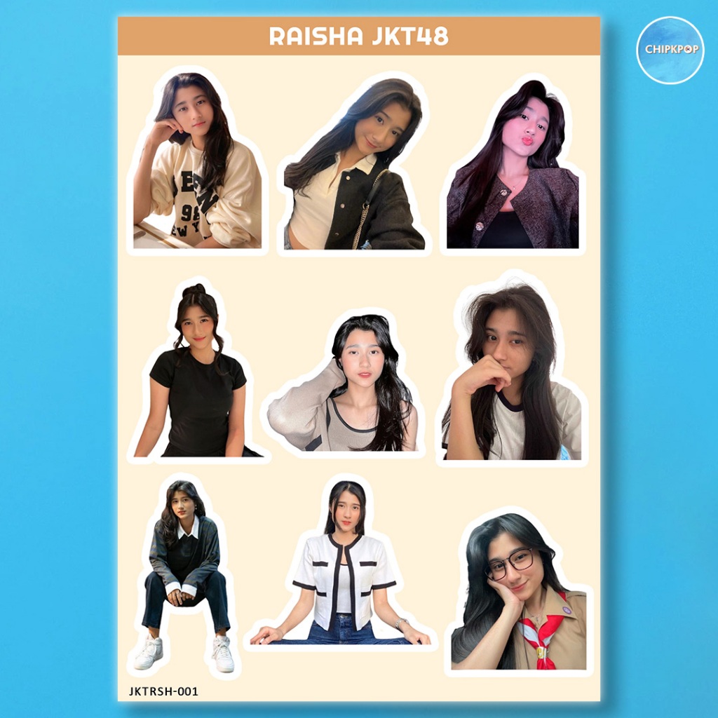 RAISHA JKT 48 สติ๊กเกอร์ I JKT 48 สติ๊กเกอร์ I JKT 48 ใหม่ ERA I RAISHA JKT48 สติ๊กเกอร์ I JKT48 HOL