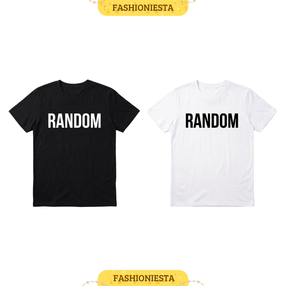 เสื้อยืด RANDOM COLOR PICTURE RANDOM FASHION STYLE