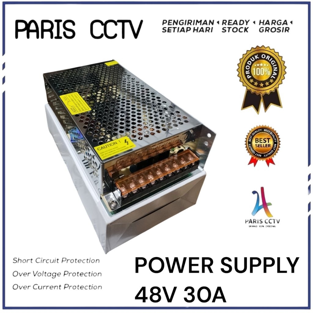 NEW POWER SUPPLY 48V 30A / POWER SUPLAY 30 CAMPER 48 VOLTS SLIM