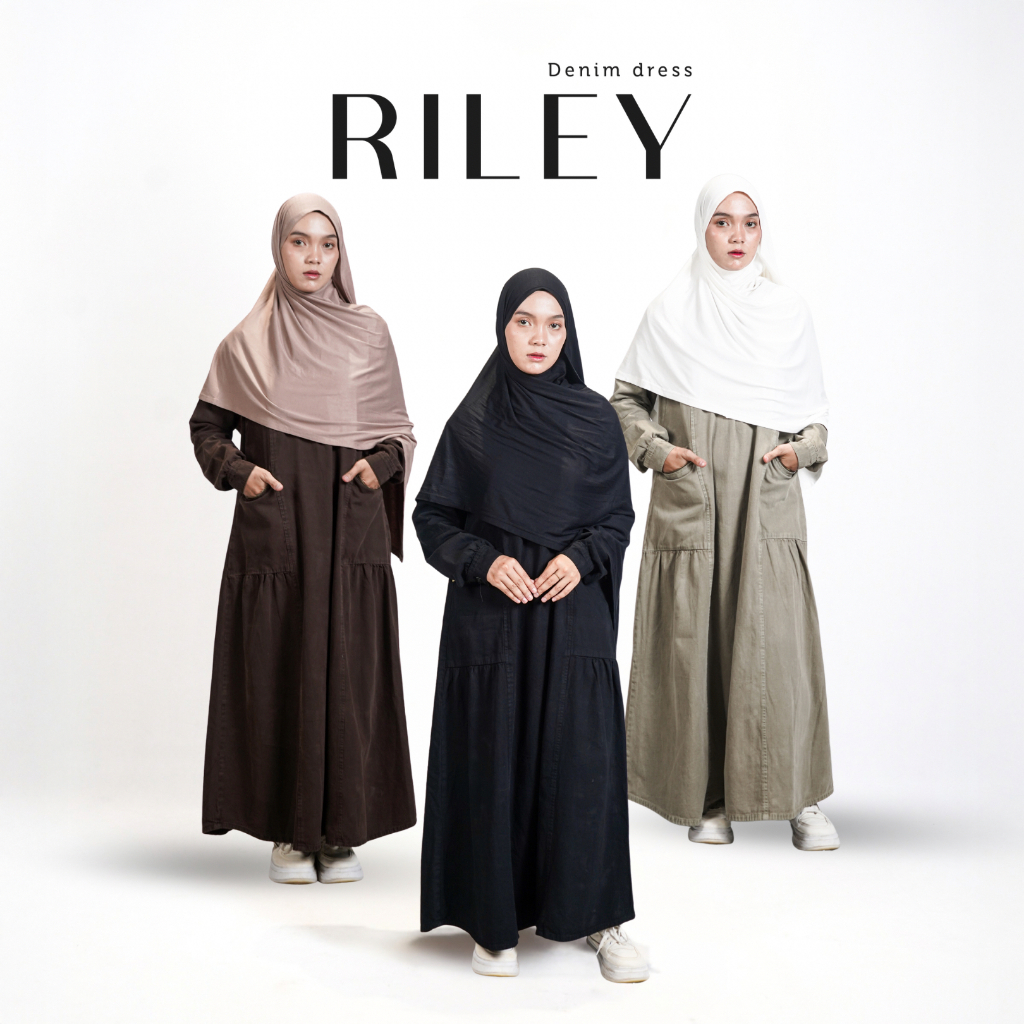 RILEY DENIM DRESS***