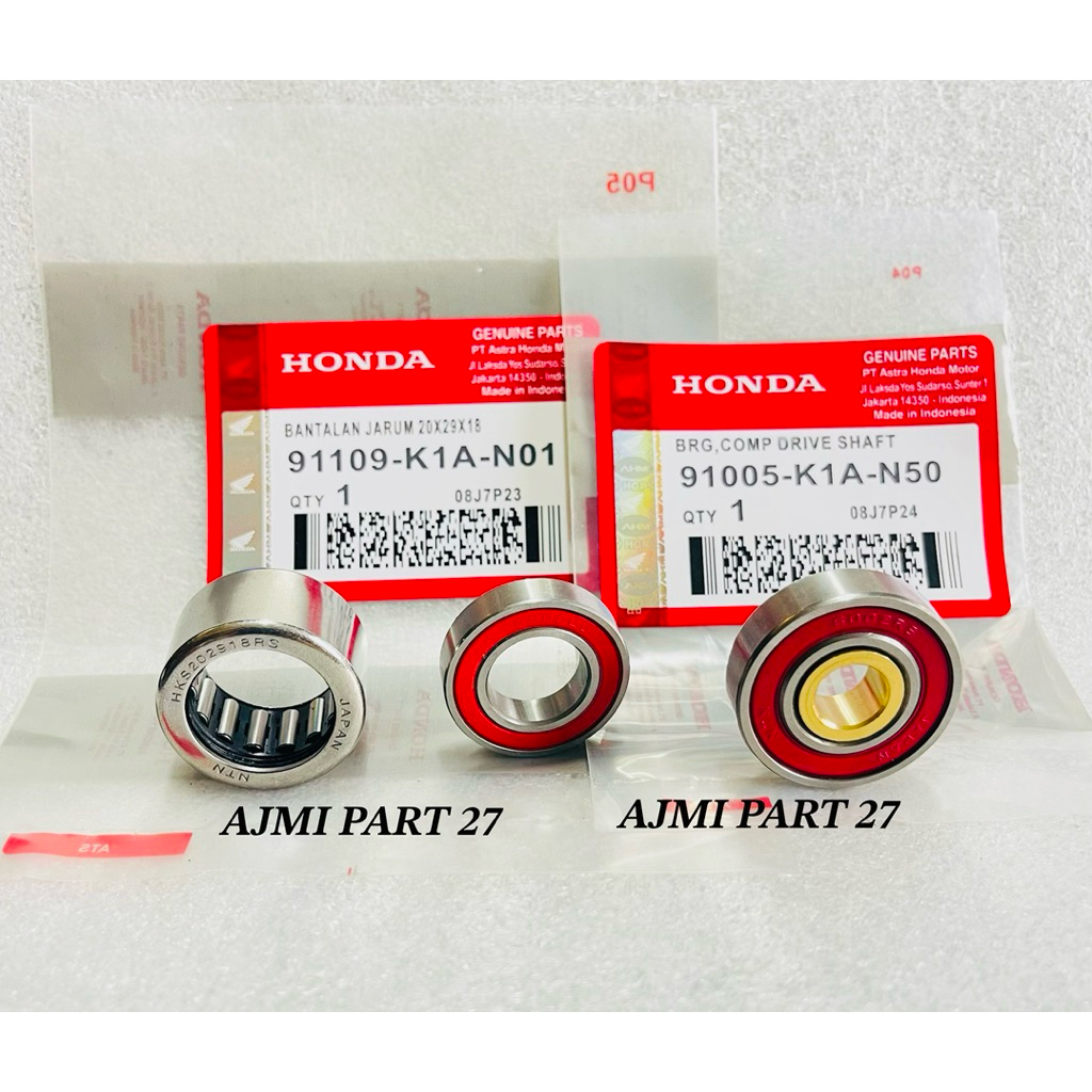 แบริ่ง Pully K1A + อ่างแบริ่ง cvt Kuningan K1A Beat ใหม่ LED K1A, Beat Street LED K1A, ใหม่ Scoopy P