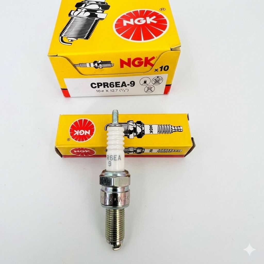 CPR6EA-9 หัวเทียน CPR6EA-9 หัวเทียน Karisma vario Beat Spark Plugs (ยาว)