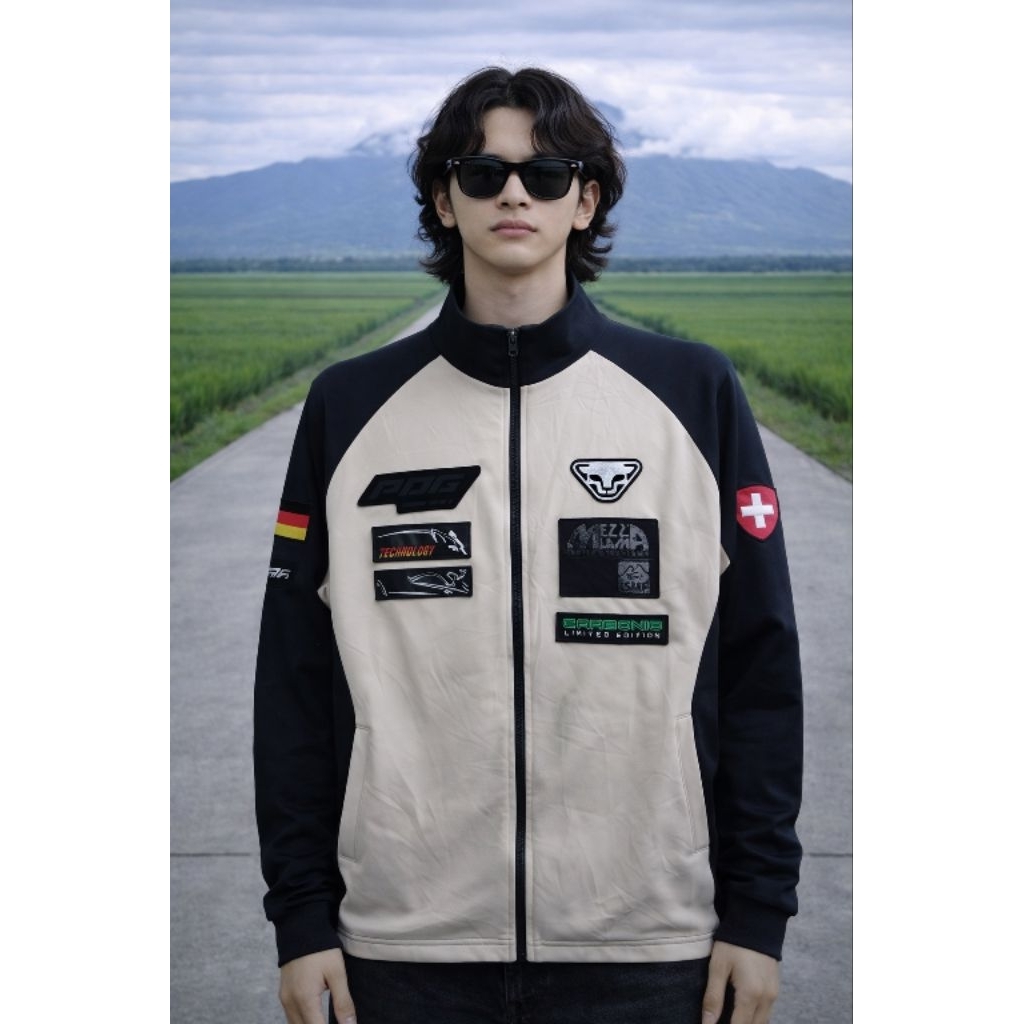 D*NAFIT 0R1 Tracktop Jacket ไซส์ L (P71 x L56)