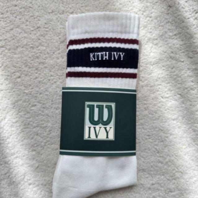 Wilson ถุงเท้าเทนนิสถุงเท้าเทนนิส Wilson kith ivy wilson ถุงเท้าต้นฉบับ