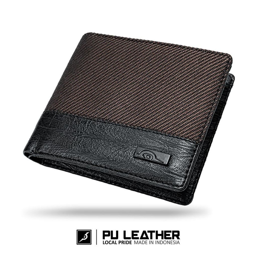 JFR Arlo Wallet - กระเป๋าสตางค์ผ้าใบผู้ชาย JP71 - BROWN New Original