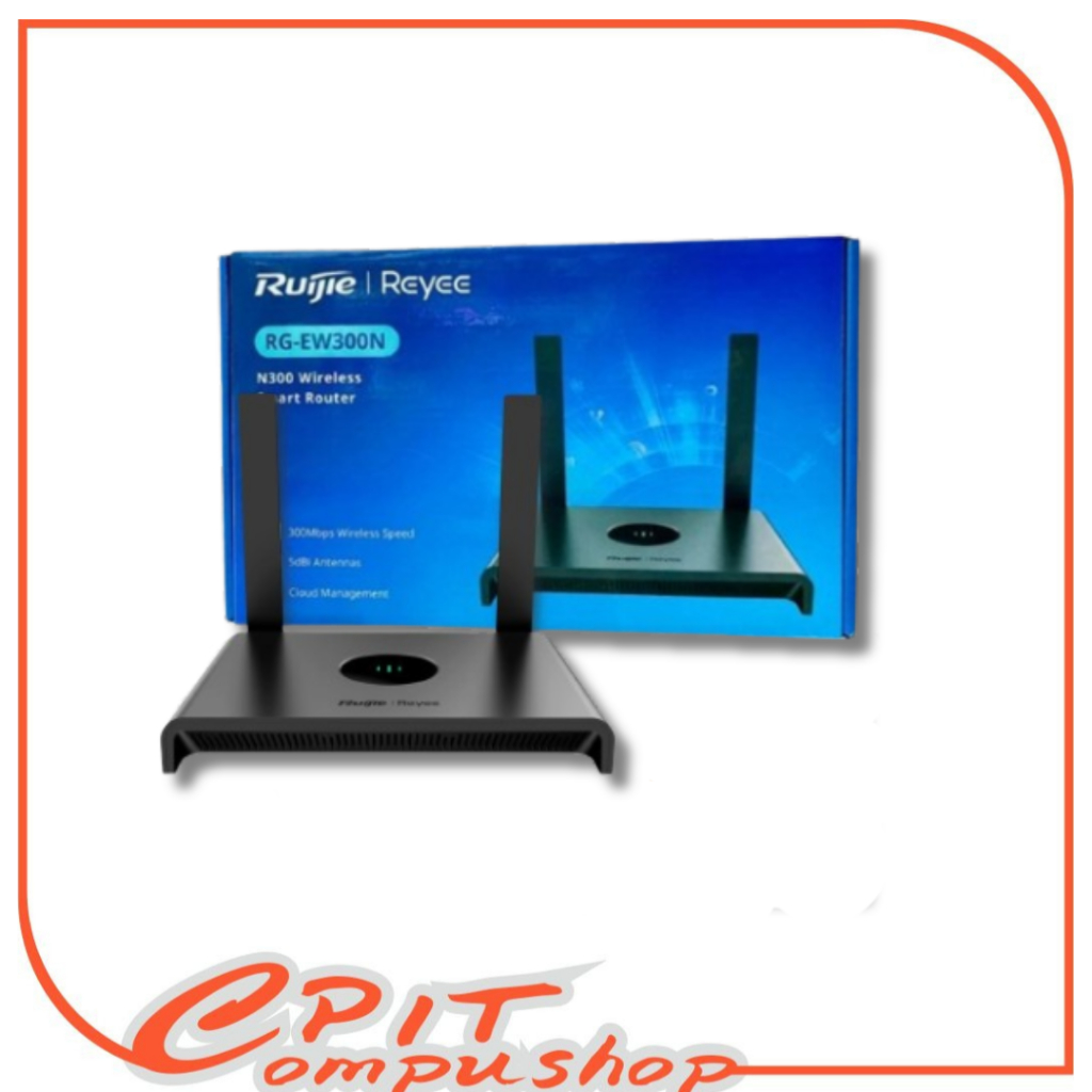 รุ่ยเจี๋ย|Reyee RG-EW300N 300Mbps เราเตอร์ไร้สาย