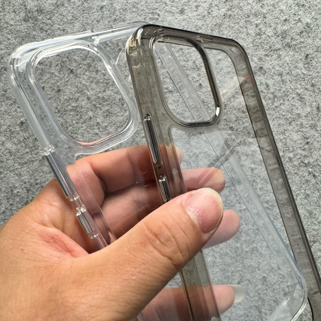 DUTY ARMOR CLEAR CASE POCO X8 pro, x8pro max ป้องกันเหลือง