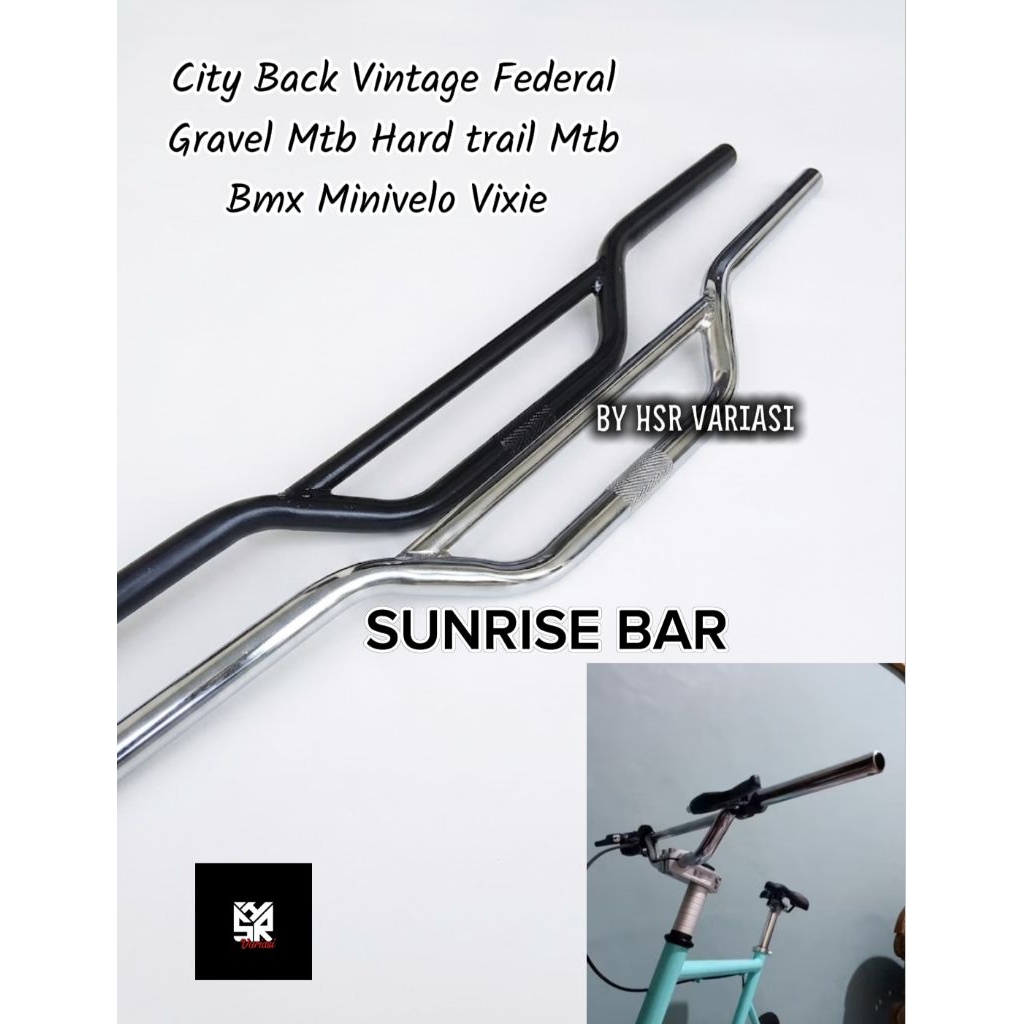 SUNRISE แฮนด์จักรยาน SUNRISE HANDLEBAR QUALITY FEDERAL MTB BMX BIKE