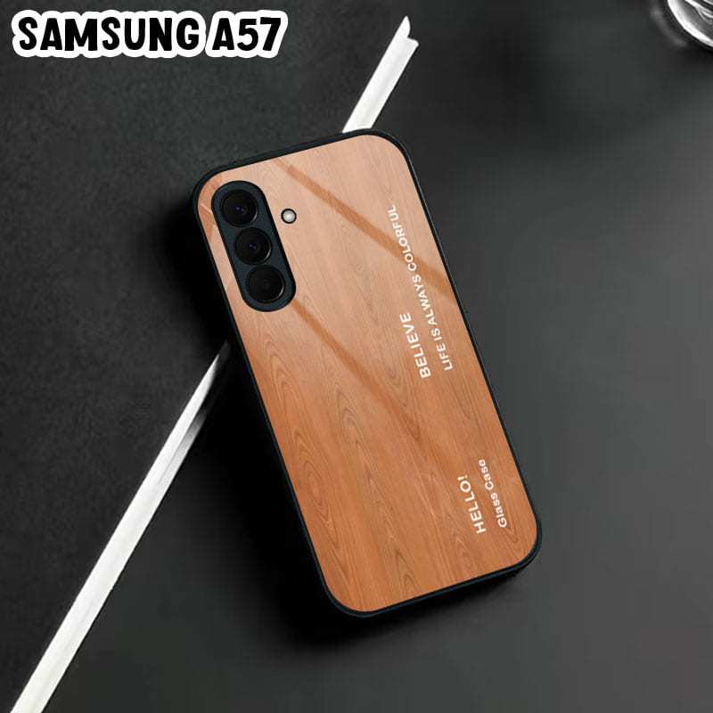 HP เคสโทรศัพท์กระจกเคลือบเงาสําหรับ SAMSUNG A57 2026 - SAMSUNG A57 - SOFTCASE SAMSUNG A57 2026 - G74