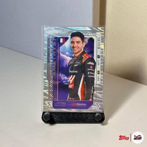 F1 Turbo Attax Card 2025 - Esteban Ocon Amethyst Card Foil