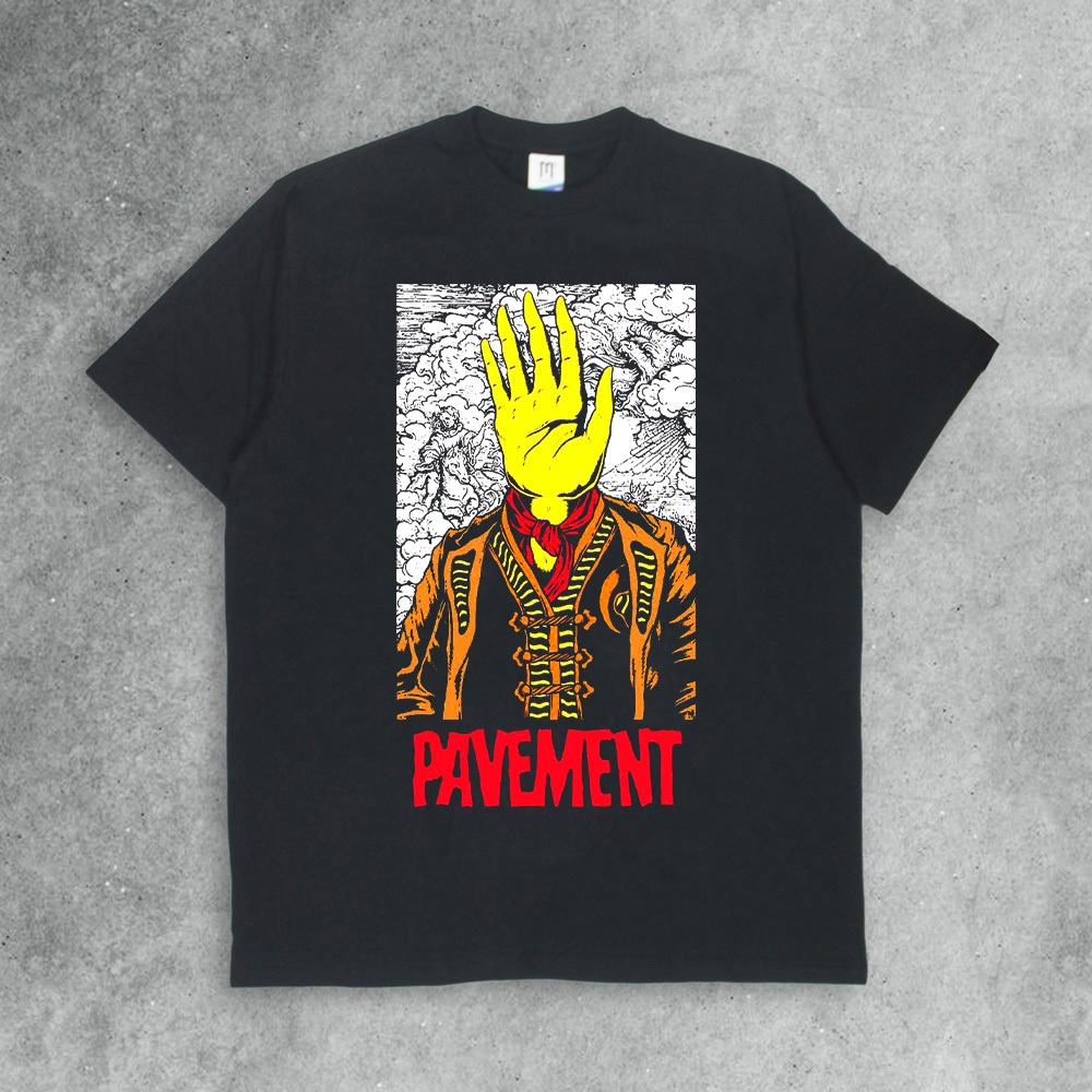 Pavement Band เสื้อยืดไม่สมจริง Mercandise