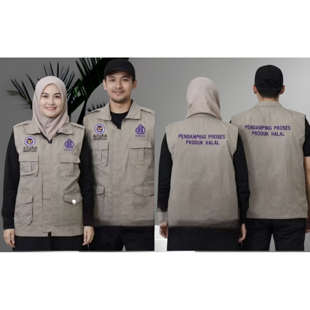 เสื้อกั๊กอินโดนีเซีย HALAL/HALAL เสื้อกั๊กบริการสินค้า