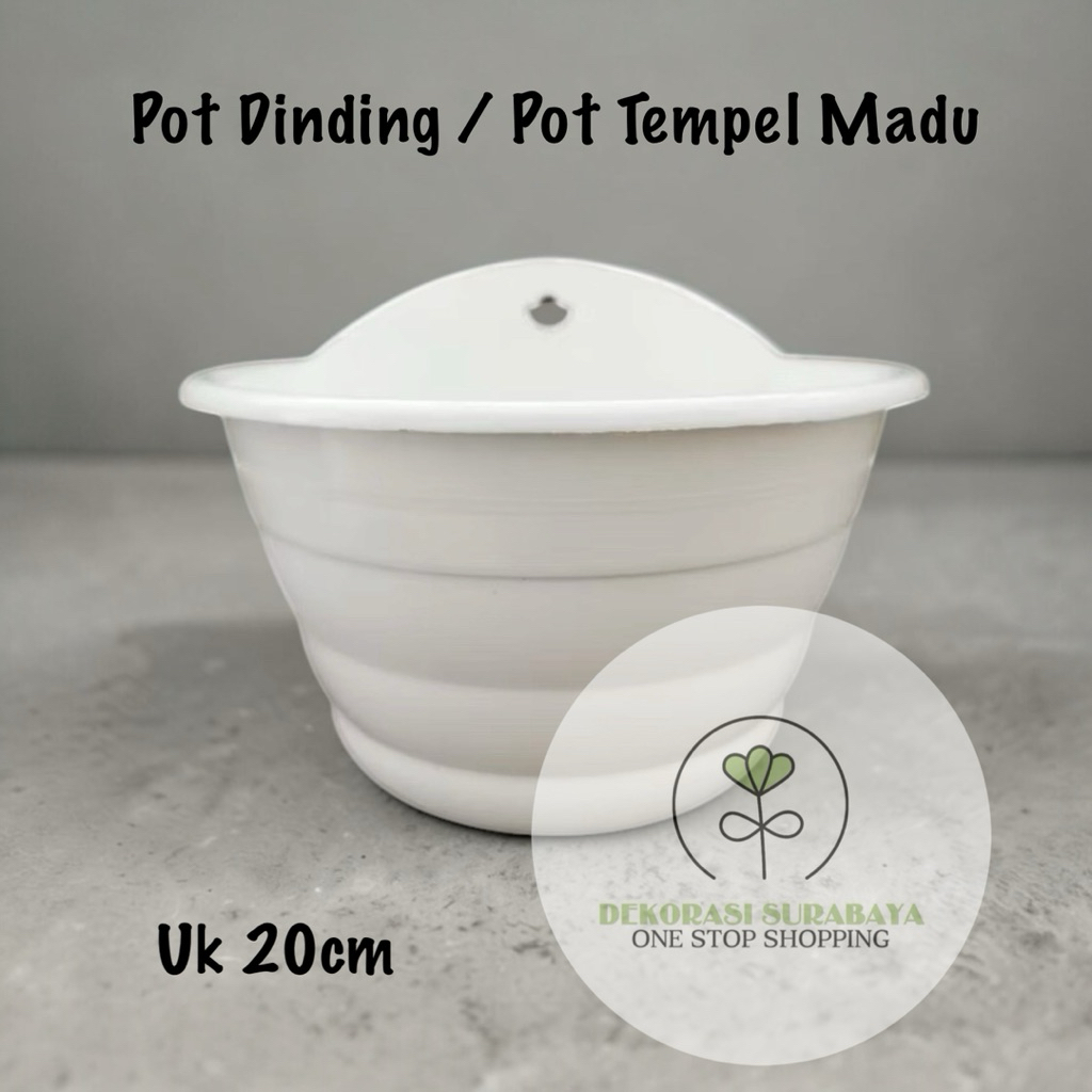 Honey Wall Flower Pot Decorative / Wasp Wall Pot 20cm / Honey Wall Pot 20cmo