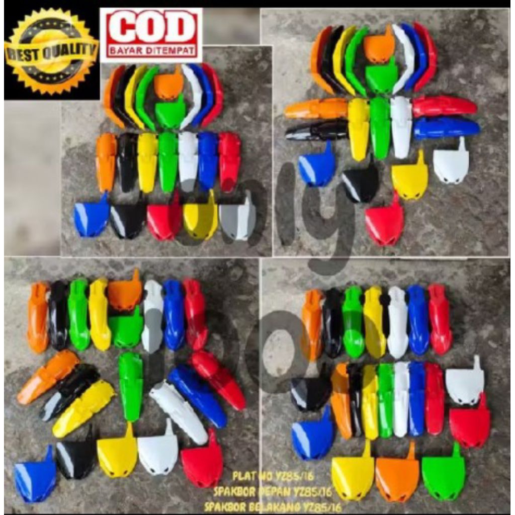 BODY SET 3 ITEMS YZ85/16 BODY KIT YZ 85/16 BODY SET YZ85/16 BODY 3 ITEMS YZ 85/16